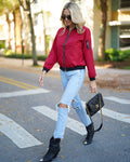Sheryl | Women's Lightweight Bomber Jacket