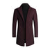 Henry | Men's Slim-Fit Dress Coat - Red