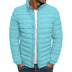 Robbie | Men's Lightweight Slim-Fit Puffer Jacket - Light Blue