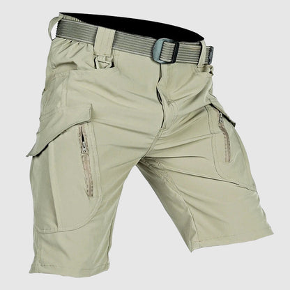 Vowe Tactical Cargo Shorts - Durable Cotton Blend - Relaxed Fit