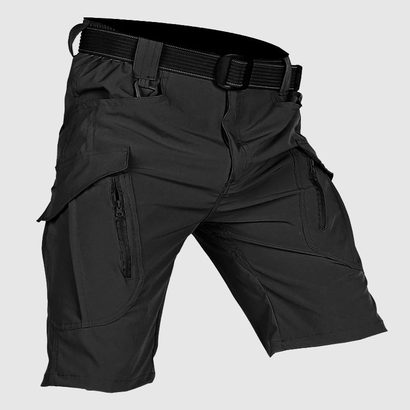 Vowe Tactical Cargo Shorts - Durable Cotton Blend - Relaxed Fit