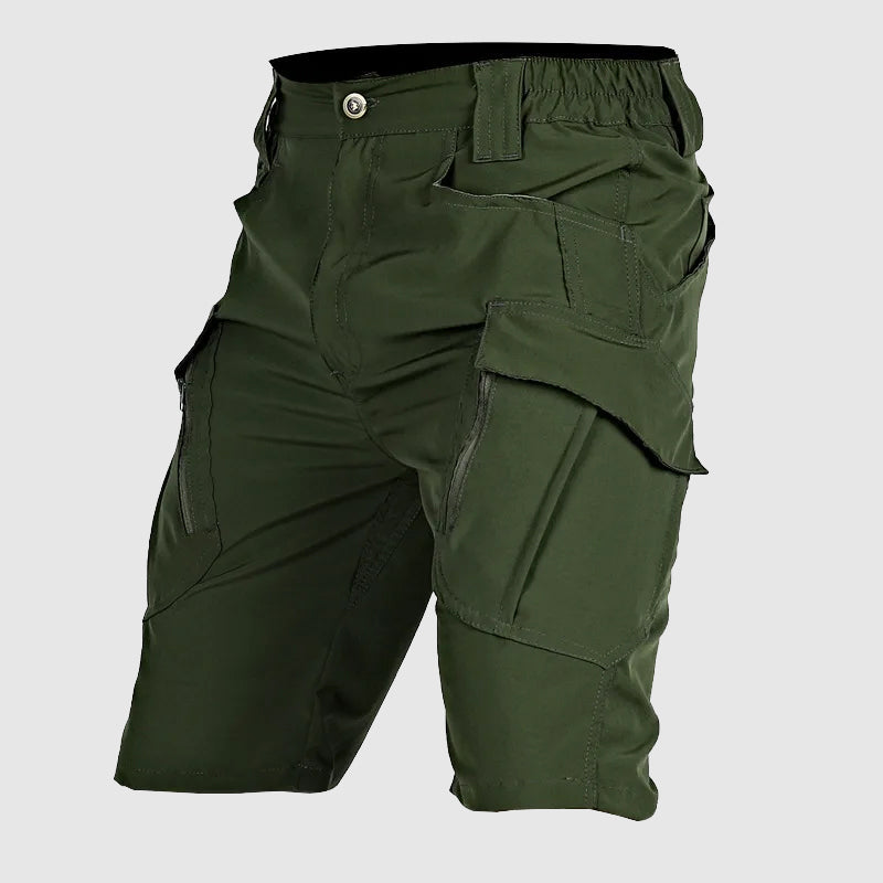 Vowe Tactical Cargo Shorts - Durable Cotton Blend - Relaxed Fit