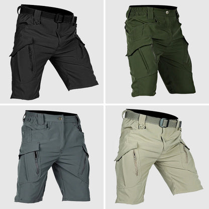 Vowe Tactical Cargo Shorts - Durable Cotton Blend - Relaxed Fit