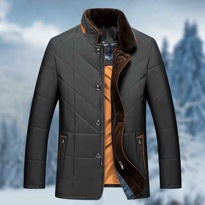 Victor Men's Diamond Quilted Puffer Jacket