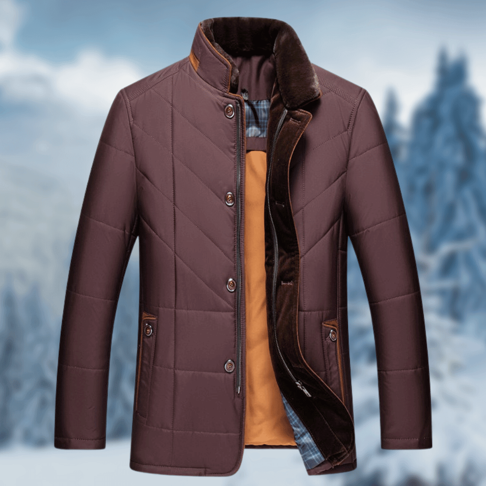 Victor Men's Diamond Quilted Puffer Jacket