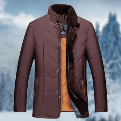 Victor Men's Diamond Quilted Puffer Jacket