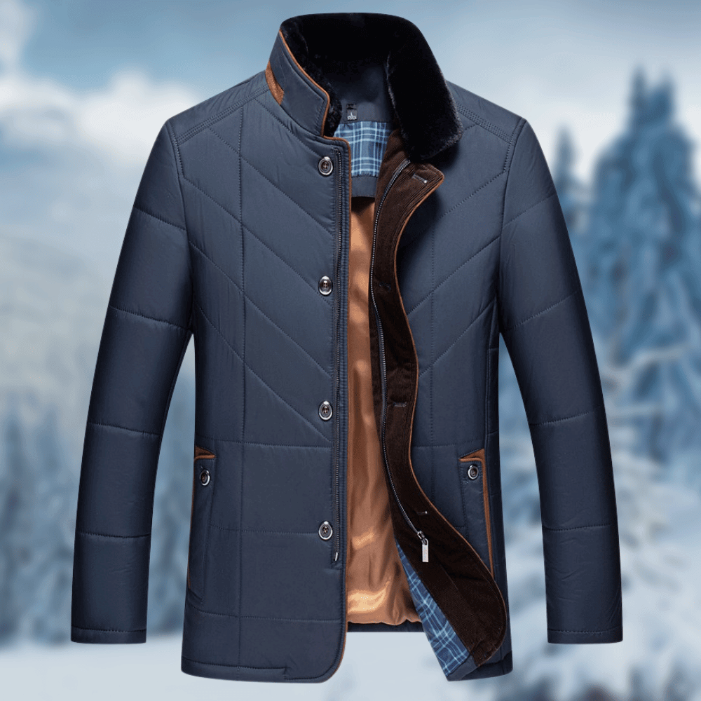 Victor Men's Diamond Quilted Puffer Jacket