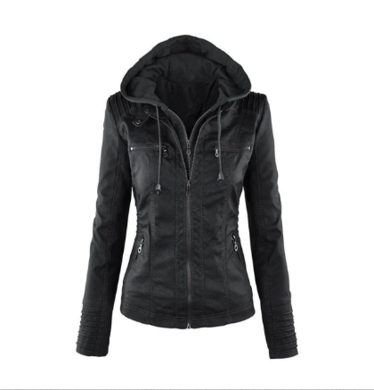 Elisa | Chic Faux Leather Jacket in Stylish Comfort