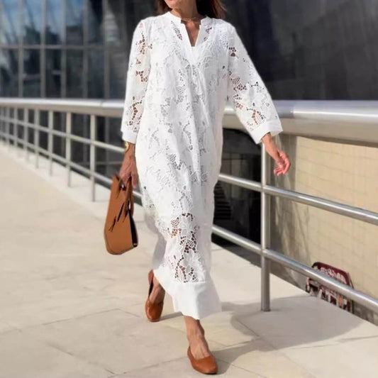 Kristen | Elegant Lightweight Dress with Flowing Sleeves