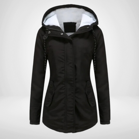Teresa | Women's Hooded Fleece-Lined Winter Jacket