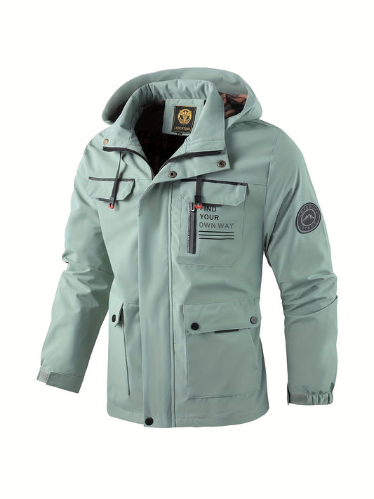 Dwight Men's Hooded Utility Jacket