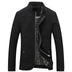 Cedric | Men's Slim-Fit Lightweight Zip Jacket - Black