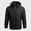 Don Men's Lightweight Hooded Windbreaker Jacket