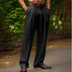 Tyrone | Luxe Summer Men's Pants - Black