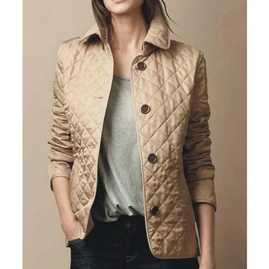 Sanne | Women's Diamond Quilted Casual Jacket