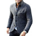 Isaac | Men's Casual Button-Down Jacket - Gray