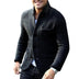 Isaac | Men's Casual Button-Down Jacket - Black