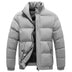Conrad | Men's Stand Collar Puffer Jacket - Grey