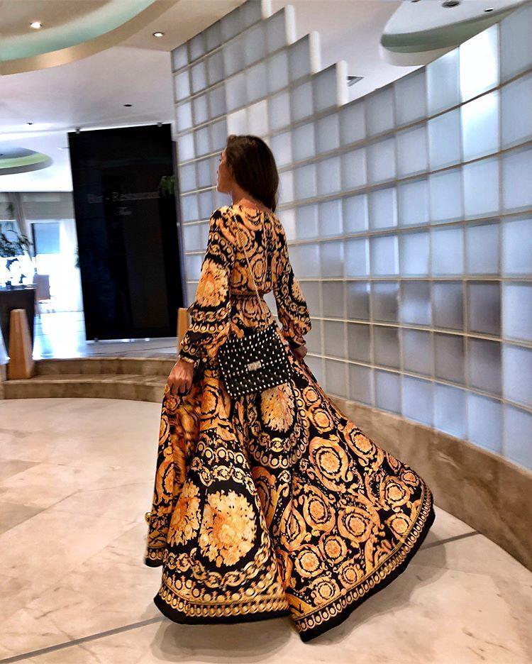 Harmony Bohemian Maxi Dress - Elegant and Flowing