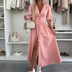 Kendra | Elegant Denim Dress - Chic and Comfortable Design - Pink