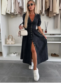 Kendra | Elegant Denim Dress - Chic and Comfortable Design