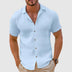 Lorenzo | Luxurious Casual Top - Blue