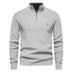 Luke | Luxuriously Soft and Comfortable Sweater - Light Grey