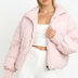 Deanna Oversized Puffer Jacket - Pink