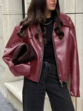 Karen | Women's Relaxed Fit Zip-Up Bomber Jacket