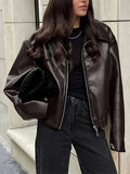 Karen | Women's Relaxed Fit Zip-Up Bomber Jacket