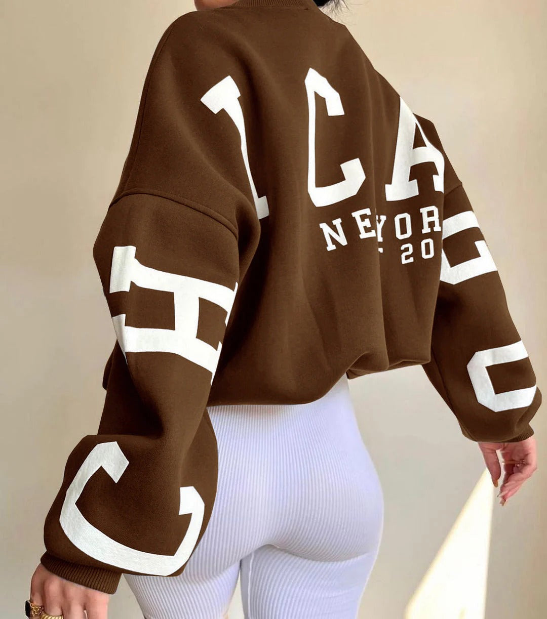 Donna | Women's Oversized Crewneck Sweatshirt