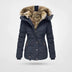 Whitney Women's Hooded Puffer Jacket - Blue