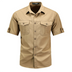 Thomas | Luxe Durable Cargo Shirt for Outdoor Adventures - Khaki