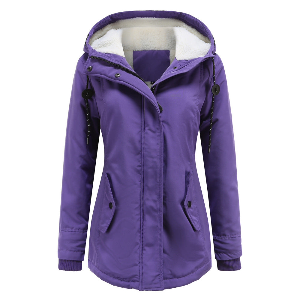 Teresa | Women's Hooded Fleece-Lined Winter Jacket