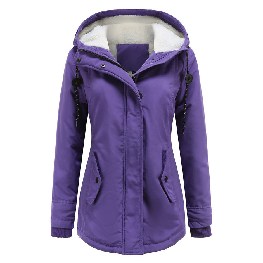Teresa | Women's Hooded Fleece-Lined Winter Jacket
