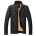 Darren Slim Fit Biker Jacket - Black