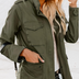 Jessica | Women's Versatile Zip Jacket with Pockets - Green
