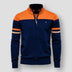 Irving | Men's Color Block Zip-Up Jacket - Orange