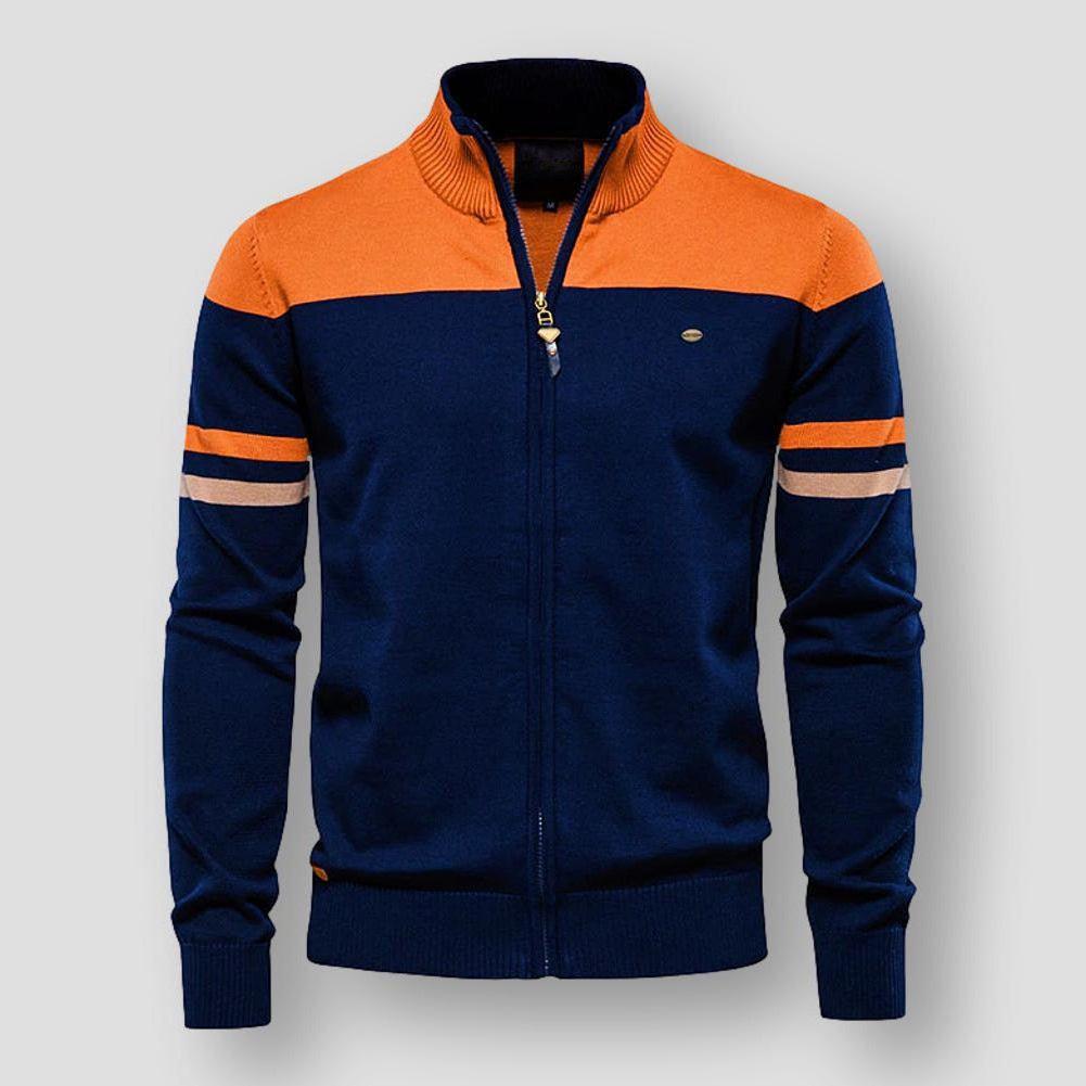Irving | Men's Color Block Zip-Up Jacket