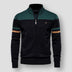 Irving | Men's Color Block Zip-Up Jacket - Green