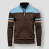 Irving | Men's Color Block Zip-Up Jacket - Sky Blue