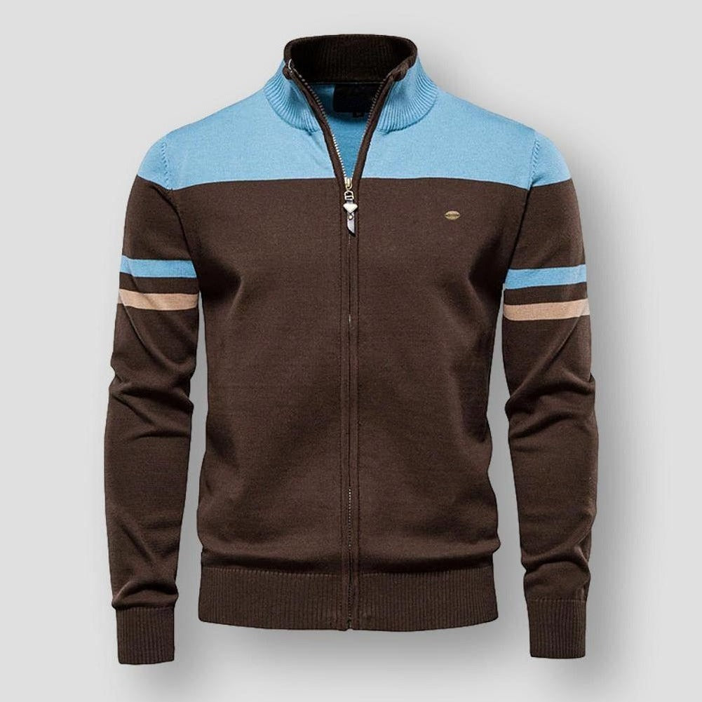Irving | Men's Color Block Zip-Up Jacket