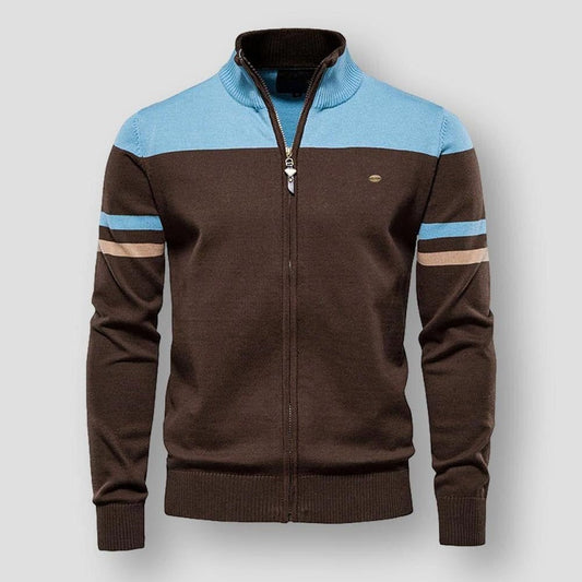 Irving | Men's Color Block Zip-Up Jacket