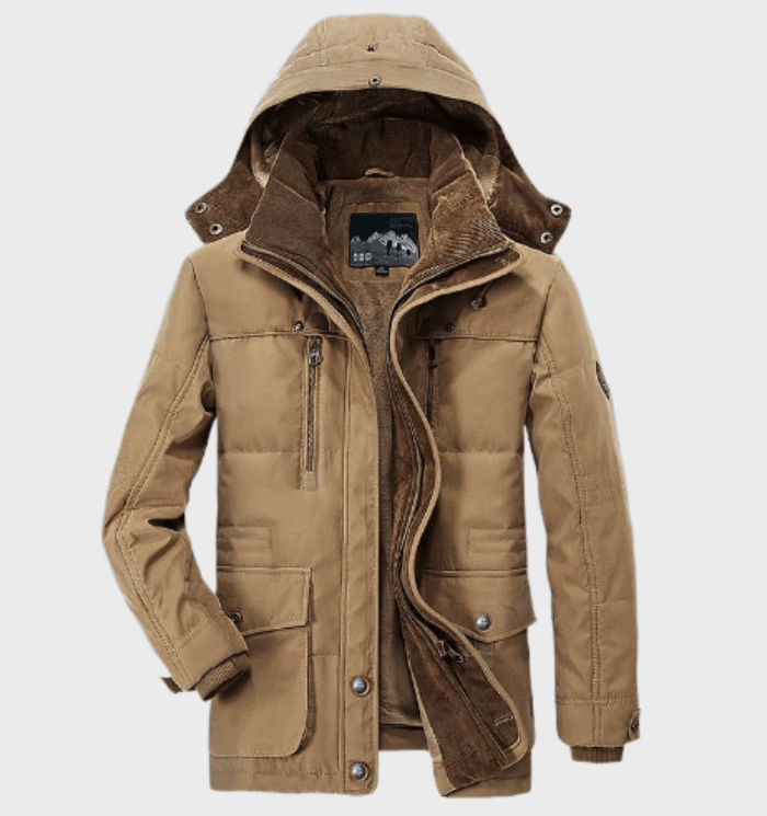 Andrew Men's Hooded Parka Jacket