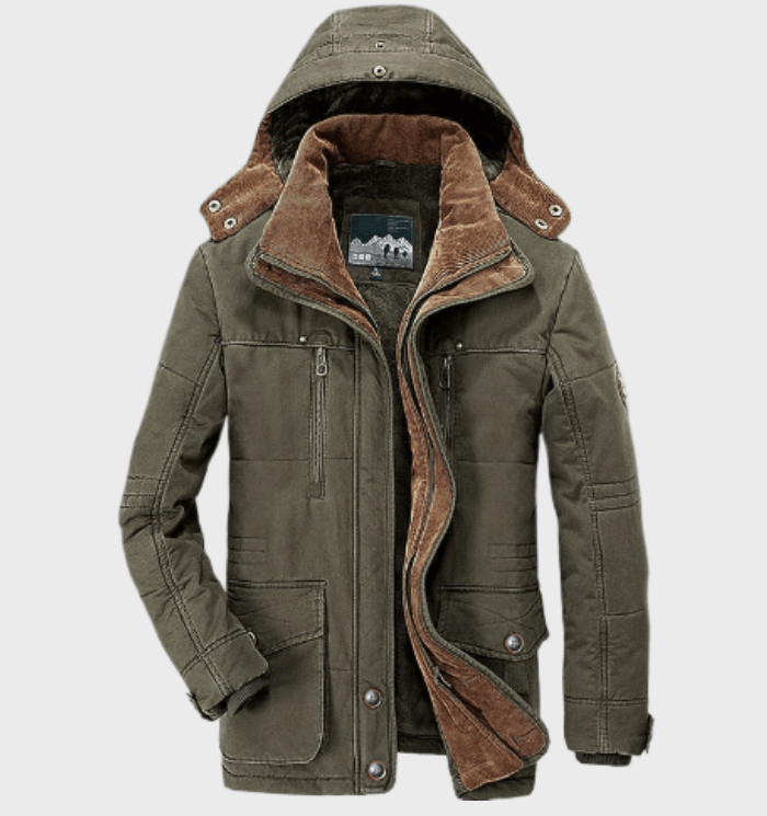 Andrew Men's Hooded Parka Jacket