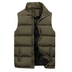 Bo Men's Quilted Puffer Vest - Army Green