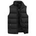 Bo Men's Quilted Puffer Vest - Black