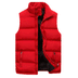Bo Men's Quilted Puffer Vest - Red
