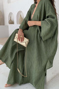 Grynet | Luxurious Pleated Kimono Set
