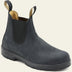 Aiden | Men's Chelsea Ankle Pull-On Boots in Premium Leather - Grey